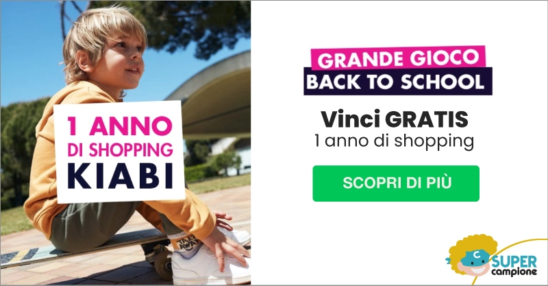 Vinci gratis 1 anno di shopping Kiabi