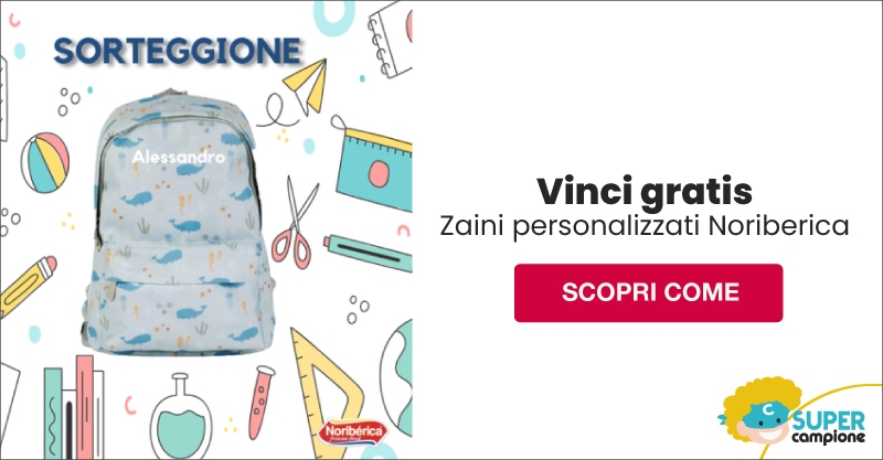 Vinci gratis zaini personalizzati Noriberica