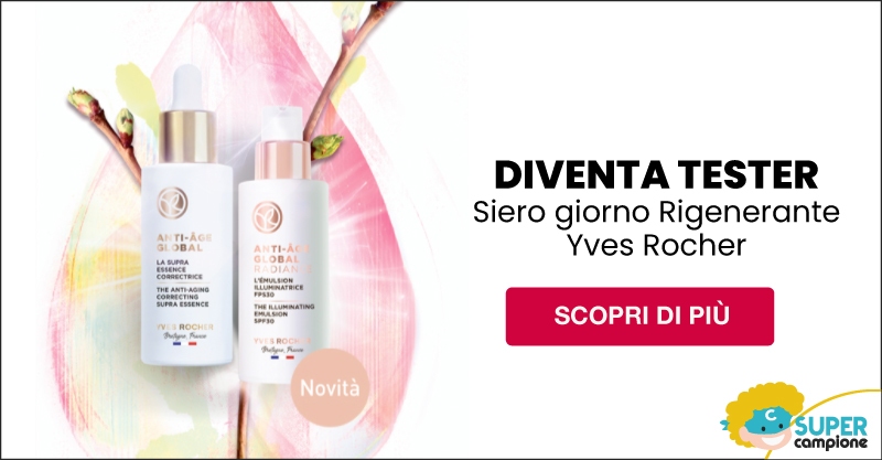 Diventa tester Siero giorno Yves Rocher