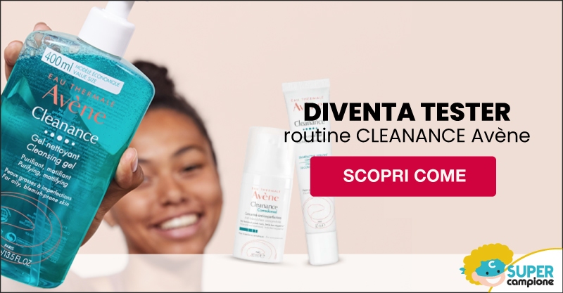 Diventa tester Avène Cleanance