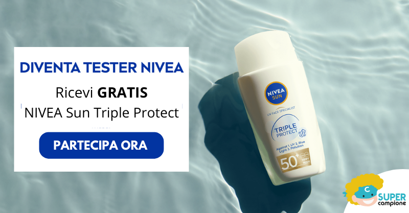 Diventa tester crema NIVEA Triple Protect