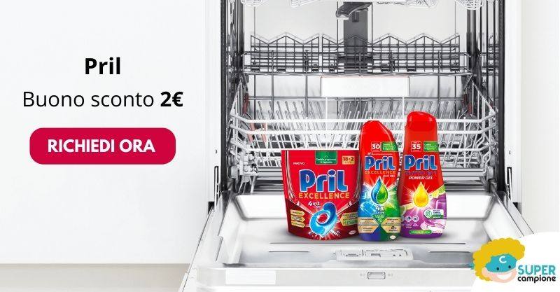 Ricevi un buono sconto Pril da 2€