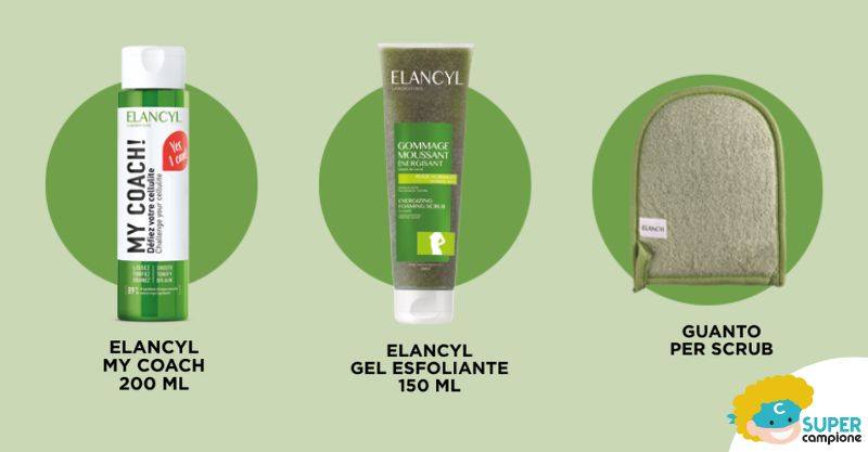 Diventa tester Elancyl anticellulite, esfoliante e guanto scrub