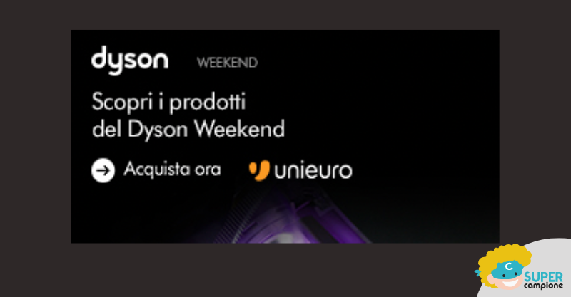 Dyson days: sconti da Unieuro sui prodotti Dyson