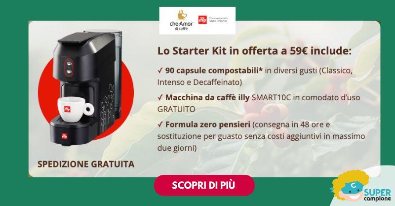 Prova il nuovo caffè Illy e ricevi gratis la macchinetta